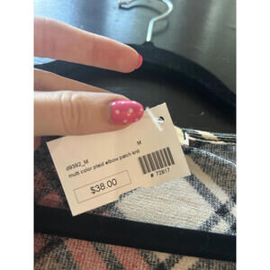 NWT 12PM by Mon Ami Plaid Winter Dress size M